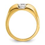 14k IBGoodman Men's Polished Ring Mounting - Image 2