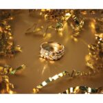 IBGoodman 14k Men's Polished Nugget Texture 1/4 Carat AA Quality Diamond Ring - Image 7