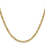 14k 3.5mm Semi-Solid Miami Cuban Chain - Image 2