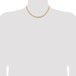 14K 3.25mm Byzantine with Lobster Clasp Chain - Image 4