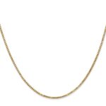 14K 1.3mm Box with Lobster Clasp Chain - Image 2