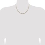 14K 2.5mm Box with Lobster Clasp Chain - Image 4