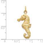 14k Seahorse Charm - Image 4