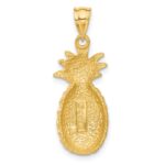14k Diamond-cut Pineapple Charm - Image 3
