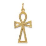 14k Ankh Cross Charm - Image 4