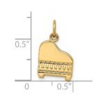 14k Baby Grand Piano Charm - Image 4