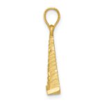 14k Pyramid Charm - Image 2