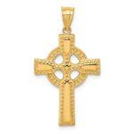 14k Celtic Cross Pendant