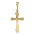 14k Passion Cross Pendant - Image 4