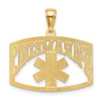 14k Cut-Out PARAMEDIC Charm - Image 4