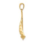14k Polished Sailboat Pendant - Image 2
