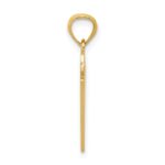 14k Ace of Hearts and King of Hearts ALL IN! Cards Pendant - Image 2