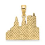 14k Cut-out New York Skyline with Taxi Charm - Image 3