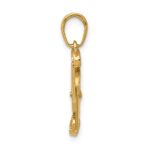 14k 3-D Moveable Scissors Pendant - Image 2