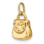 14k 3-D Purse Charm - Image 5