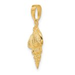 14k Conch Shell Pendant - Image 5