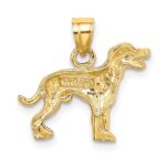 14k Dalmatian Dog Charm - Image 4
