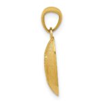 14k Football Pendant - Image 2