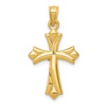 14K Crucifix Reversible to Cross Pendant - Image 4