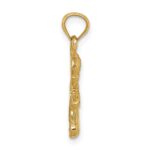 14k Praying Girl Pendant - Image 2