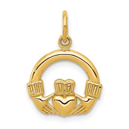 14k Claddagh Charm