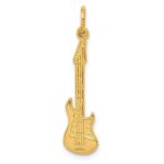 14k Electric Guitar Charm