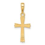 14K Cross Pendant - Image 3