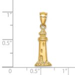 14K Lighthouse Pendant - Image 4