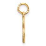 14K Diamond-cut Letter B Initial Charm - Image 2