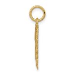 14k Heart Letter J Charm - Image 2