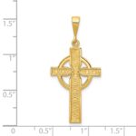 14k Celtic Cross Pendant - Image 3