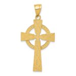 14k Celtic Cross Pendant