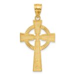 14k Celtic Cross Pendant - Image 3