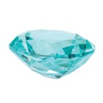 Lab Created Paraiba 10x8mm Oval - Image 4