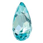 Lab Created Paraiba 6x4mm Pear - Image 6