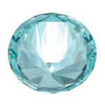 Lab Created Paraiba 6.5mm Round - Image 3