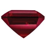 Created Ruby 9x7mm Emerald Cut - Image 2