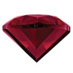 Created Ruby 5x3mm Pear - Image 2