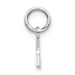 14k White Gold I HEART MY GRANDMA Charm - Image 2