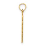 14k Solid I HEART WV West Virginia State Pendant - Image 2