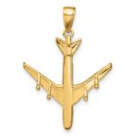 14k 3-D Jet Pendant - Image 3