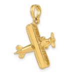14k 3-D Bi-Plane Charm - Image 5