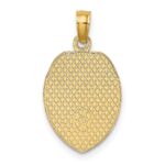 14k POLICE OFFICER Badge Pendant - Image 3