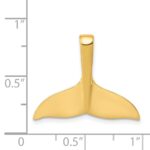 14k Whale Tail Chain Slide - Image 3