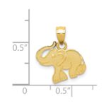 14K Elephant Charm - Image 3