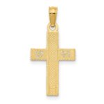 14k RN Cross Charm - Image 4