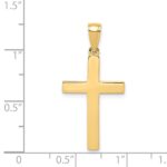 14k Cross Pendant - Image 3