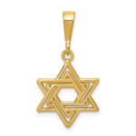 14K Star of David Charm