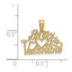 14K BE MY VALENTINE Charm - Image 4