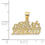 14K BEST FRIEND Charm - Image 4